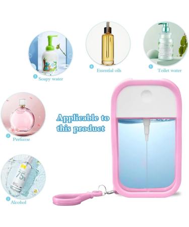 ZOPJUMA 2 Pieces 50ml Glass Perfume Bottle Reusable Perfume Atomizer Bottle Oils and Fixing Agents For Cosmetic Liquids Perfume Samples - Buy Online on GoSupps.com