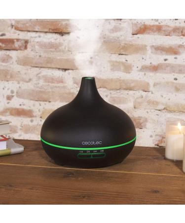 Cecotec Ultrasound Humidifier Pure Aroma 150-300 ml | Aromatherapy Timer & 7 LED Colors | Ultra Quiet Design - Buy Online on GoSupps.com