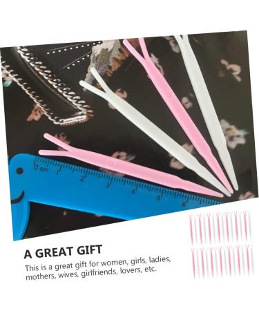 Housoutil 100pcs Double Eyelid Y-shaped Fork Stickers Makeup Accessories Eyelid Sticker Fork Supplies Cosmetic - Buy Online on GoSupps.com