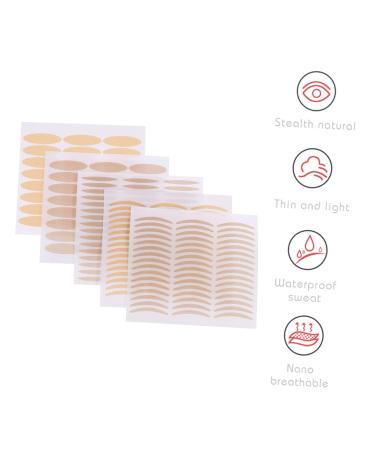 Housoutil 100 Sheets Lace Double Eyelid Sticker | Invisible Tape for Hooded Eyes | Instant Eyelid Lifter | Beauty Supplies & Medical Tape - Buy Online on GoSupps.com