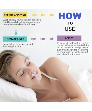 WagiSleep Sleep Strips 60 Pcs - Advanced Mouth Tape for Better Nose Breathing and Snoring Relief - Buy Online on GoSupps.com