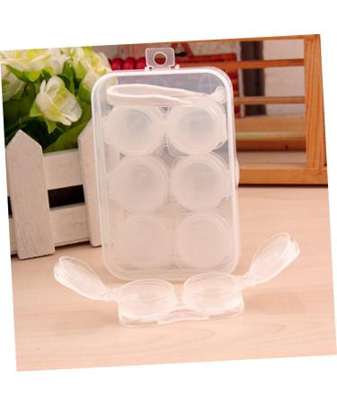 Buy SOLUSTRE 3pcs Invisible Lens Container Holder Perfect Lens Storage Solution for International Shipping - Buy Online on GoSupps.com