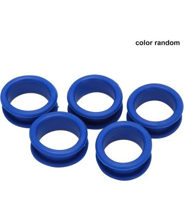 jayzee 50 Pieces Silicone Finger Rings for Scissors Adds Hair Cutting Styling Tools Accessories Mixing Colours - Buy Online on GoSupps.com