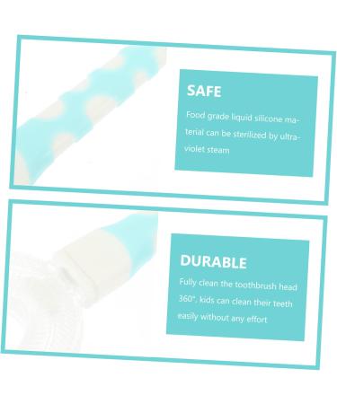Gatuida 9 STK Children's Toothbrush Set - Soft Fur Baby Oral Cleaning Tools | Safe & Gentle Tooth Care for Kids - Buy Online on GoSupps.com