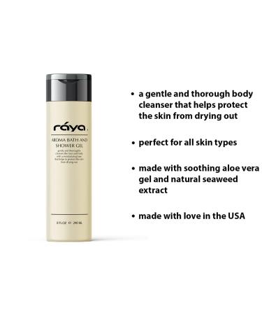 Raya Aroma Bath and Shower Gel 8 oz (108) | Gentle and Moisturizing Body Cleanser | Great for All Skin 8 Fl Oz (Pack of 1) - Buy Online on GoSupps.com