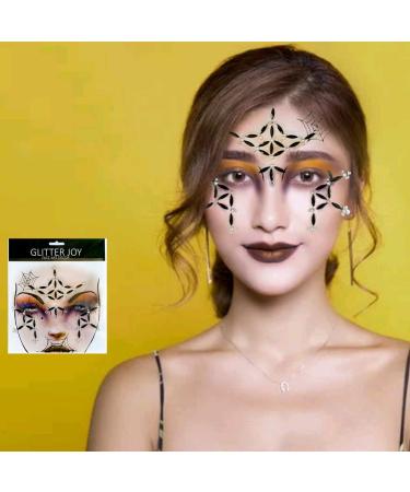 Day of the Dead Halloween Rhinestone Face Gems - Festive Skull Makeup Stickers - Buy Online on GoSupps.com