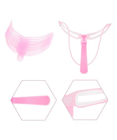 Reusable Eyebrow Stencil Kits - 8 Washable Eyebrow Stencils with Handle & Strap - Perfect for Beginners & Professionals - Pink - International Shipping Available - Buy Online on GoSupps.com
