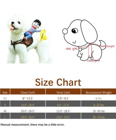 NACOCO Cowboy Rider Dog Costume with Doll and Hat for Halloween - Small - Buy Online on GoSupps.com