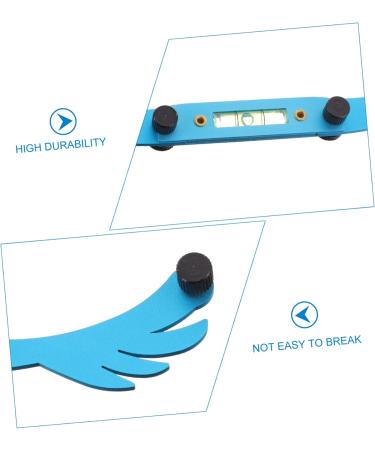 Hemoton eyebrow threading kit level ruler aluminum alloy microblading kit brow mapping tool 25.5x1.3cm Blue - Buy Online on GoSupps.com