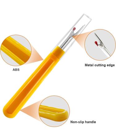 2-Piece Seam Ripper and Thread Remover Kit for Sewing - Sharp Stitch Unpicker with Ergonomic Handles - Buy Online on GoSupps.com