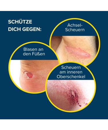 Pjuractive 2Skin Anti-Chafing Gel - Invisible & Waterproof Skin Protection - 20ml (2-Pack) - Say Goodbye to Bladder Plasters & Wound Shear - Buy Online on GoSupps.com