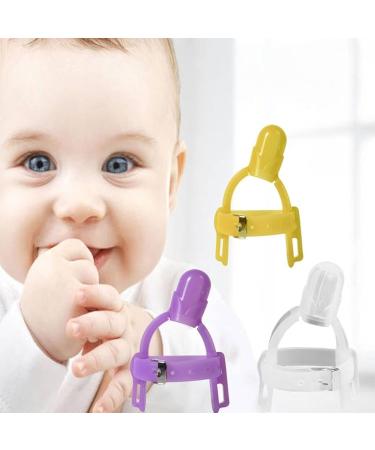 Silicone Baby Teeth Toys - Adjustable Nail-Bite Prevention & Finger Protection for Infants - High Toughness Suction - Yellow - Buy Online on GoSupps.com