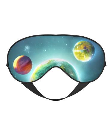 Cute Planet Soft Sleep Eye Mask Female Breathable Eye Patch Perfect for Travel and Relaxation