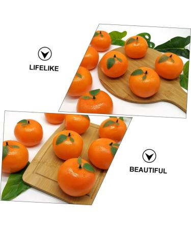 Alipis 5pcs Orange Model Artificial Fruit Mini Decor Light House Decorations for Home Trendy Decor Lifelike Orange Decorations Lifelike Fruit High Simulation Toy Child Foam - Buy Online on GoSupps.com