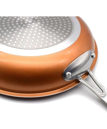 WIPPWER Saucepan 8/10/12 Inch Skillet Frying Pan with Ceramic Coating Induction Cooking Frying Pan Oven Dishwasher Safe Saucepan Wok (Color : 12 Inches) - Buy Online on GoSupps.com