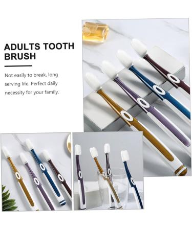 Buy Minkissy Nano Toothbrush Set - 4 Silicone Toothbrushes for Kids & Adults | Safe & Effective Home Care - Buy Online on GoSupps.com