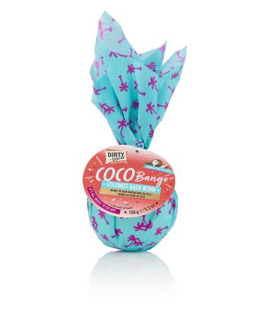 Dirty Works Tropic Like it's Hot Coco-Bango Coconut Bath Bomb 150g - Buy Online on GoSupps.com