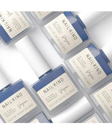 NAILKIND Sofie In Paris Indigo Blue Nail Polish 8ml - Vegan & Peta Certified - Cruelty Free High-Shine Varnish - Quick Drying, Long Lasting & Chip Resistant - Buy Online on GoSupps.com