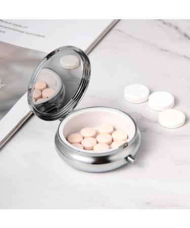 Sibba Portable Pill Organizer - Multifunctional Moisture-Resistant Travel Medicine Case for Vitamins & Fish Oil - Starry Sky Design - Buy Online on GoSupps.com