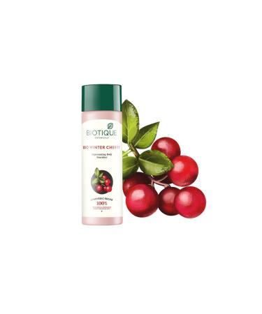 Biotique Winter Cherry Rejuvenating Body Nourisher 190ml | Buy Internationally | Natural Skin Care - Buy Online on GoSupps.com