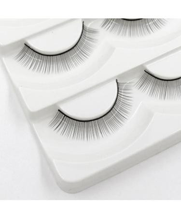 Eyelash Extension Training Lashes - Self Adhesive Practice Strips for Beginners | 5 Pairs - Buy Online on GoSupps.com