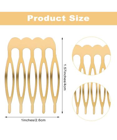 Bremorou 20-Piece Hair Comb Set - French Twist Hair Clips & Plastic Combs for Women & Girls | Perfect Hair Accessories for Effortless Styling - Buy Online on GoSupps.com
