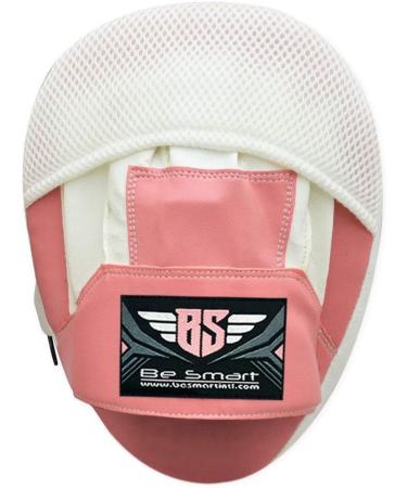 BeSmart Focus Punching Mitts for Kickboxing Mummies and Kids - Pink/White - One Size - Buy Online on GoSupps.com