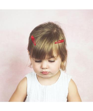 Miaija 4 Pieces Strawberry Hair Clips Cute Fruit Hairpin Sweet Bangs Hair Barrettes Red Strawberry Hair Accessories for Kids Girls Women - Buy Online on GoSupps.com