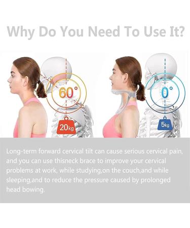 Pruoyoy Cervical Traction Device - Neck Pain Relief & Support | Anti-Arch Neck Brace for Correct Posture - Buy Online on GoSupps.com