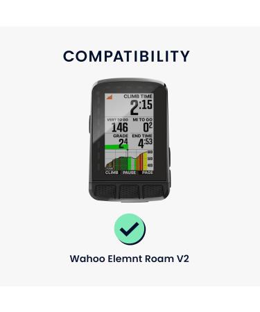 kwmobile Silicone Case for Wahoo Elemnt Roam V2 - Black Protective GPS Bicycle Cover - International Shipping Available - Buy Online on GoSupps.com