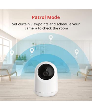 SwitchBot 360-Degree 1080P Pan Tilt Smart WiFi Pet Camera with Night Vision - Works with Alexa & Google Assistant - Buy Online on GoSupps.com
