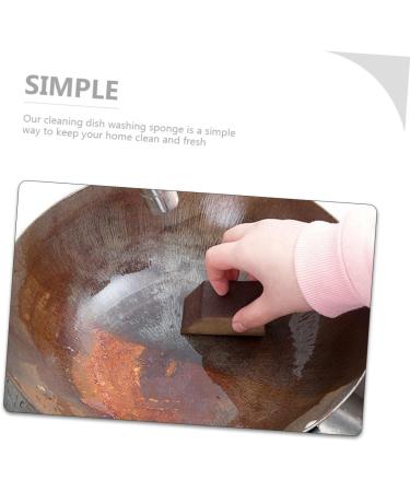 Solustre 50-Piece Spotted Sponge Brushes - Effective Dishware & Household Cleaning Sponges for Rust and Etching - Durable 7x4x2.5cm - Buy Online on GoSupps.com