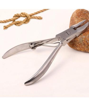 SJLS Stainless Steel Nail Clippers Dead Skin Cut Cuticle Trimming Scissors Manicure Scissors Pliers Tool Pedicure Dead Skin Remover - Buy Online on GoSupps.com