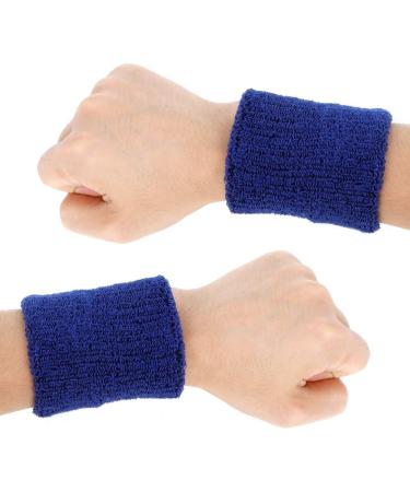 Tiopeia 8 Pack Sport Wristbands | Cotton Welding Bands for Football Basketball Tennis Gymnastics Golf & Running - Exceptional Absorption & Comfort - Buy Online on GoSupps.com