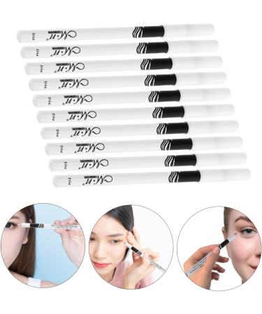 SOESFOUFU 30 Pcs Lying Silkworm Eyeliner White Makeup Eyelid Make up Pencil Highlighter Makeup Pen Wooden Pole - Buy Online on GoSupps.com