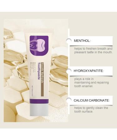 2026 Top Selling Tooth Refresh Toothpaste Fresh Breath Whitening Formula Natural Oral Care with Enamel Repair Removes Coffee Tea Wine Stains Deep Cleaning 3.5 Oz (4) - Buy Online on GoSupps.com