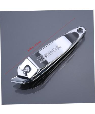 Beaupretty Manicure Tools portapotty Fingernails Nail Stuff Key Holder para u as colodoil Silver nailifi silverts Bevel Nail Clippers Nail Clippers Manicure Nail Key Chain Hook Clasp - Buy Online on GoSupps.com