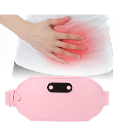 Portable Wireless Heating Cushion | Back Pain Relief Pillow | 3 Heat Levels & 6 Vibration Massage Modes | Fast Heating Belly Girdle Belt - Buy Online on GoSupps.com