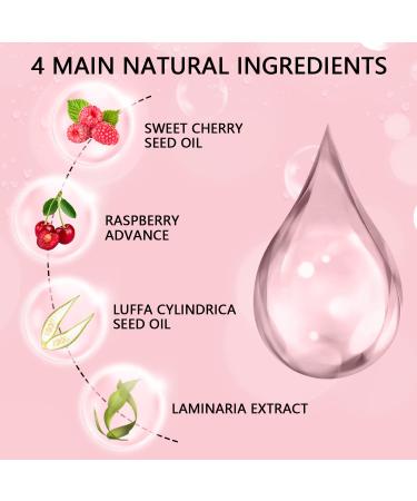 Cherry Tinted Hydrating Lip Glow Oil Gloss - Non-Sticky, Long Lasting, Nourishing Moisturizing Plumping Lip Balm - Buy Online on GoSupps.com