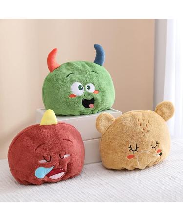 Buy BATTILO PTY Cute Funny Microfiber Hair Drying Towel for Kids - Quick Dry Wrap for Curly Long Hair (Blue Alien - Buy Online on GoSupps.com