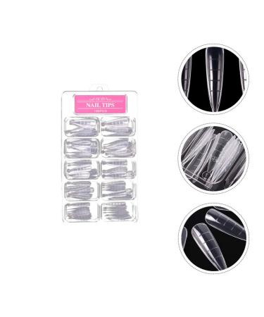 100PC Nail Extension Form Tips - Clear Dual Forms for DIY Manicure & Nail Extensions - Buy Online on GoSupps.com