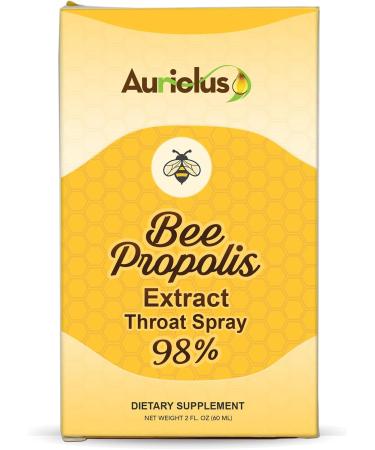 Auriolus Bee Propolis Throat Spray- Alcohol-Free Immune Support & Sore Throat Relief- Antioxidants Keto Paleo Gluten-Free- 1 Fl Oz (Pack of 2) - Buy Online on GoSupps.com