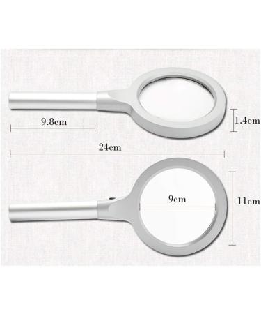 HD Magnifier 20 Times with Light Handheld Magnifying Glass for Inspection Soldering Needlework Repair Etc Made in China - Buy Online on GoSupps.com