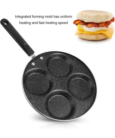 EMUKOEP Fryg Fried Pan 29 28 3 Household Aluminum Breakfast Frying Pan Non Stick Cooking Pan with Handle Kitchen Utensils 24.5cm - Buy Online on GoSupps.com