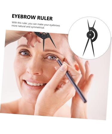 Hemoton Eyebrow Positioning Ruler Lightweight Eyebrow Ruler Brow Mapping Ruler Scale Plastic - Buy Online on GoSupps.com