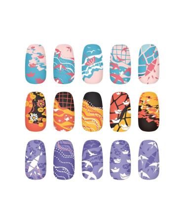 KADS Cute Nail Stamping Plate - Stencil for DIY Nail Art & Decoration | OC013 - Buy Online on GoSupps.com