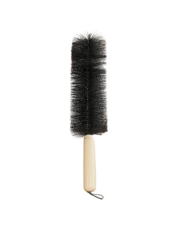 Siopob Car Air Vent Cleaning Brush - Fan Dust Removal Brush with Rope and Sponge Brush Flexible Thick Fine Bristle Keyboard Brush for Sofa White