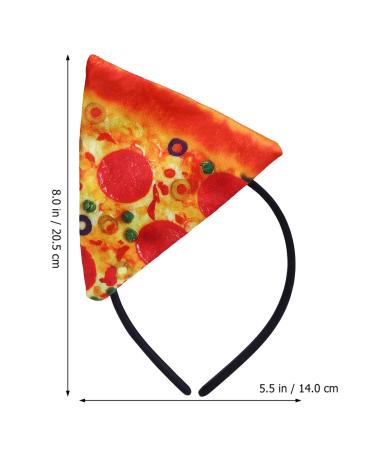 Lurrose Pizza Shape Hairband - Fun Party Headband for Women & Girls | Stylish Hair Accessories for Any Occasion - Buy Online on GoSupps.com