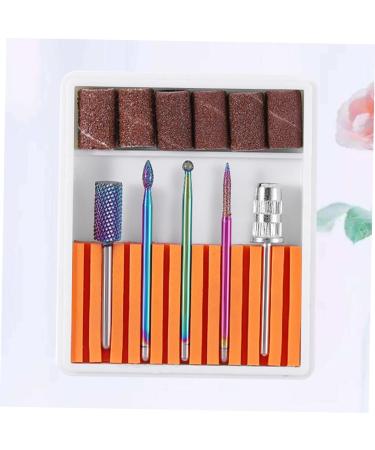 POPETPOP 1 Set Nail Drill Tool Ceramic Nail Bits Manicure Drill Bits Drill Bits for Nails Gel Polish Remover Drill Bit Cuticle Drill Bit Nail File Bits Nail Drill Heads Nail Tool Pedicure 6.5x5.5cm Orange - Buy Online on GoSupps.com