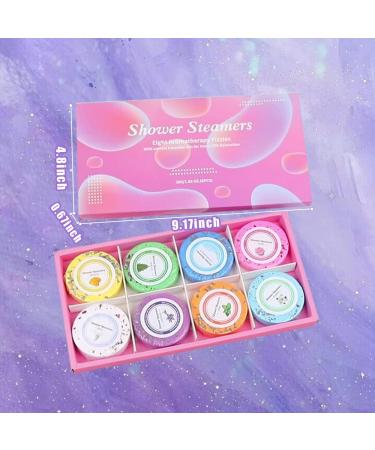 Shower Steamers Aromatherapy - 8 Pcs Bath Bombs with Essential Oils Gift Set for Self Care and Relaxation | Home Spa Kit for Men and Women - Buy Online on GoSupps.com
